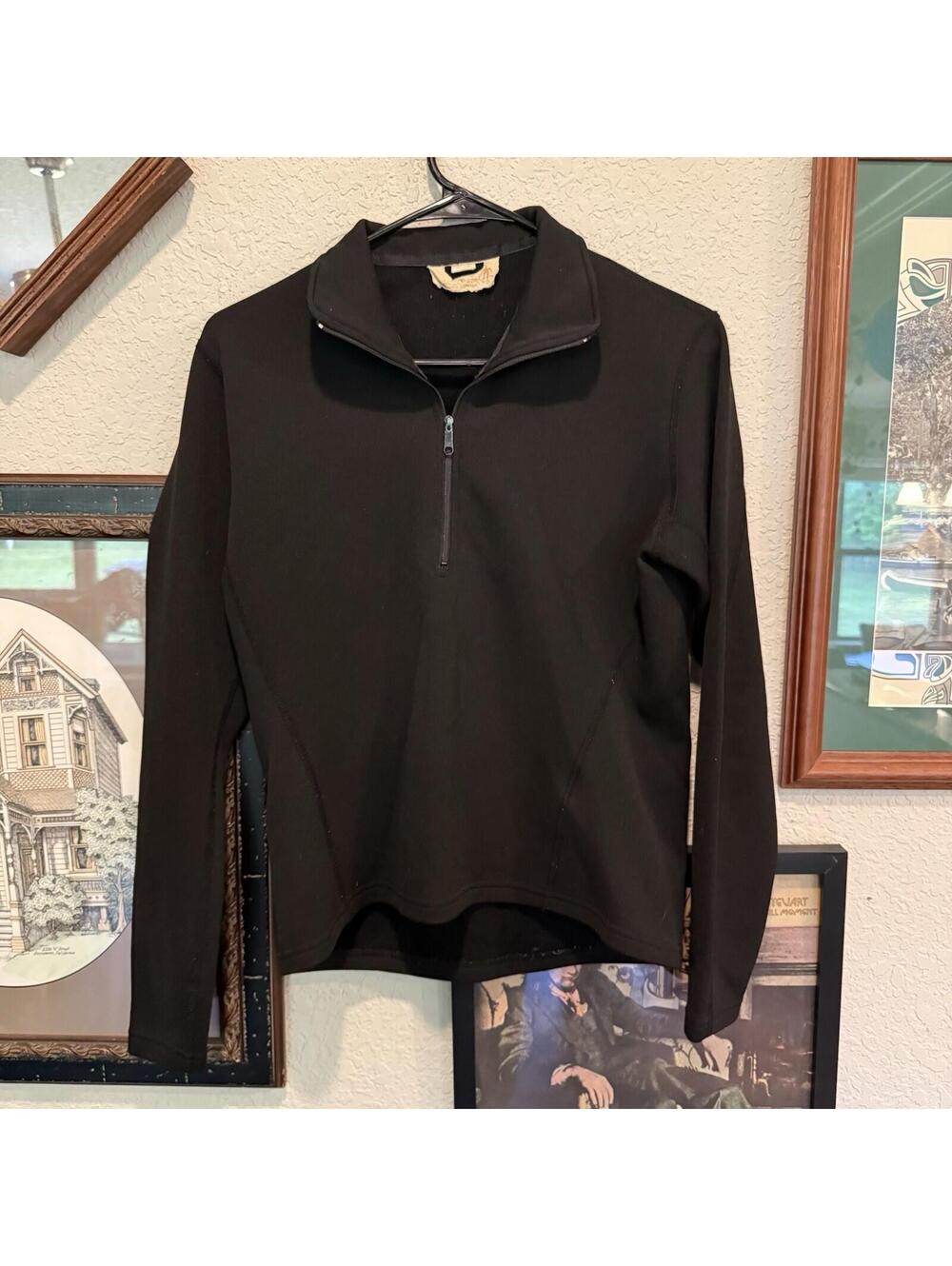 Vintage 90s/00s RARE Smartwool Women’s XS Classic Thermal Merino 1/4 Zip Sweater - Picture 1 of 6